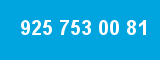 925 753 00 81 925 753 00 81